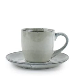 Salt&Pepper Bols, Tasses Et Mugs Tasse Gris Ø 11cm - Lot De 4 -Bols, tasses et mugs Soldes Boutique tasse gris oe 11cm lot de 4 5