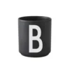 Bols, Tasses Et Mugs Tasse Noire Design Letters Porcelaine Noir -Bols, tasses et mugs Soldes Boutique tasse noire design letters porcelaine noir 60