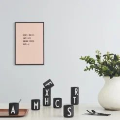 Bols, Tasses Et Mugs Tasse Noire Design Letters Porcelaine Noir -Bols, tasses et mugs Soldes Boutique tasse noire design letters porcelaine noir 91