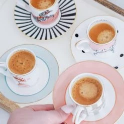 Yvonne Ellen Bols, Tasses Et Mugs Tasses à Café Et Soucoupe En Porcelaine Panthère - Lot De 2 -Bols, tasses et mugs Soldes Boutique tasses a cafe et soucoupe en porcelaine panthere lot de 2 5