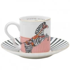 Yvonne Ellen Bols, Tasses Et Mugs Tasses à Café Et Soucoupe En Porcelaine Zèbre - Lot De 2 -Bols, tasses et mugs Soldes Boutique tasses a cafe et soucoupe en porcelaine zebre lot de 2 2