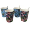 Enesco Bols, Tasses Et Mugs Tasses Et Cuillères Expresso En Céramique - Lot De 4 1 Enesco Bols, Tasses Et Mugs Tasses Et Cuillères Expresso En Céramique - Lot De 4 -Bols, tasses et mugs Soldes Boutique tasses et cuilleres expresso en ceramique lot de 4