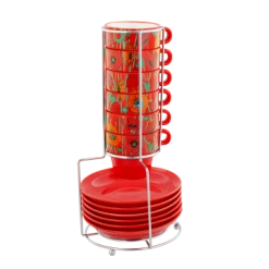 Pylones Bols, Tasses Et Mugs Tour De Tasses Espresso Porcelaine 100ml -Bols, tasses et mugs Soldes Boutique tour de tasses espresso porcelaine 100ml 4