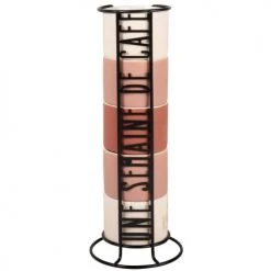 Maisons Du Monde Bols, Tasses Et Mugs Tour Tasses (x5) En Porcelaine Rose, Fuchsia, Vieux Rose Et Doré -Bols, tasses et mugs Soldes Boutique tour tasses x5 en porcelaine rose fuchsia vieux rose et dore 1000 0 17 216784 3